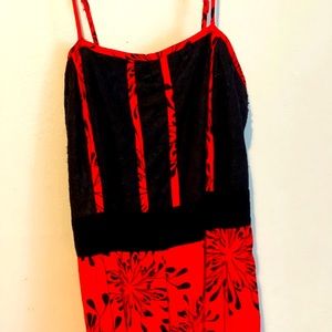 Dress pants Red and black , pant jumpsuits